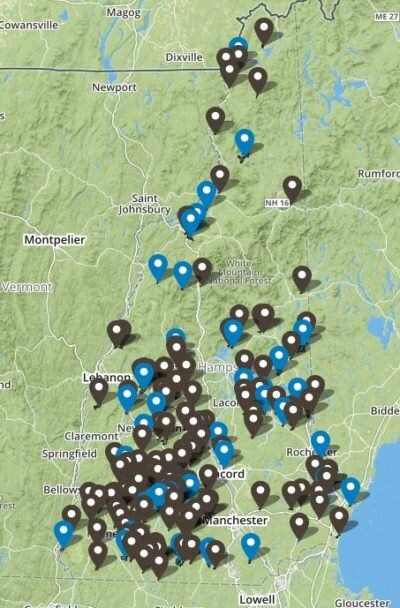  Forest Reservation Guide for an interactive map